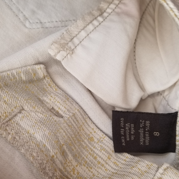 The Limited 678 Ankle Zip Flattering Fit Floral Jeans - Picture 9 of 10